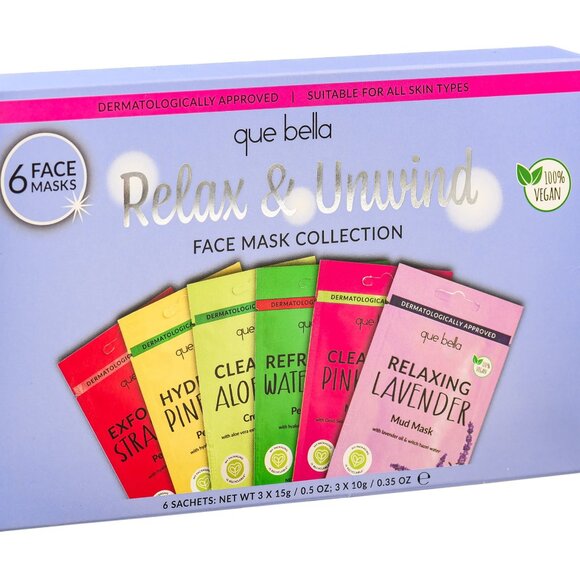 Relax and Unwind Face Mask Collection - Picture 1 of 8